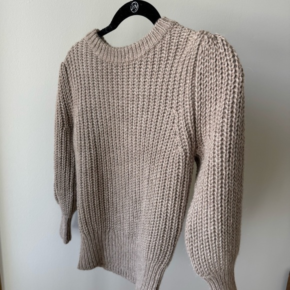 NWT Reformation Moneta Sweater (Brown) - Picture 5 of 6
